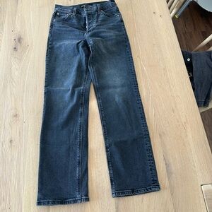 Aritzia denim forum the arlo high rise straight 28L 24”